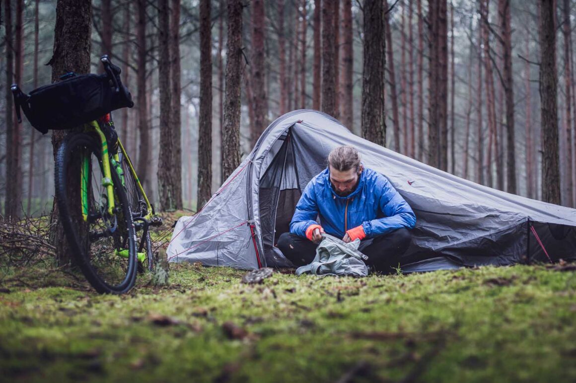 bikepacken en kamperen